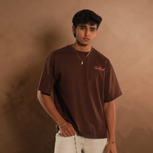 Monochrome Tee (Coffee Brown)